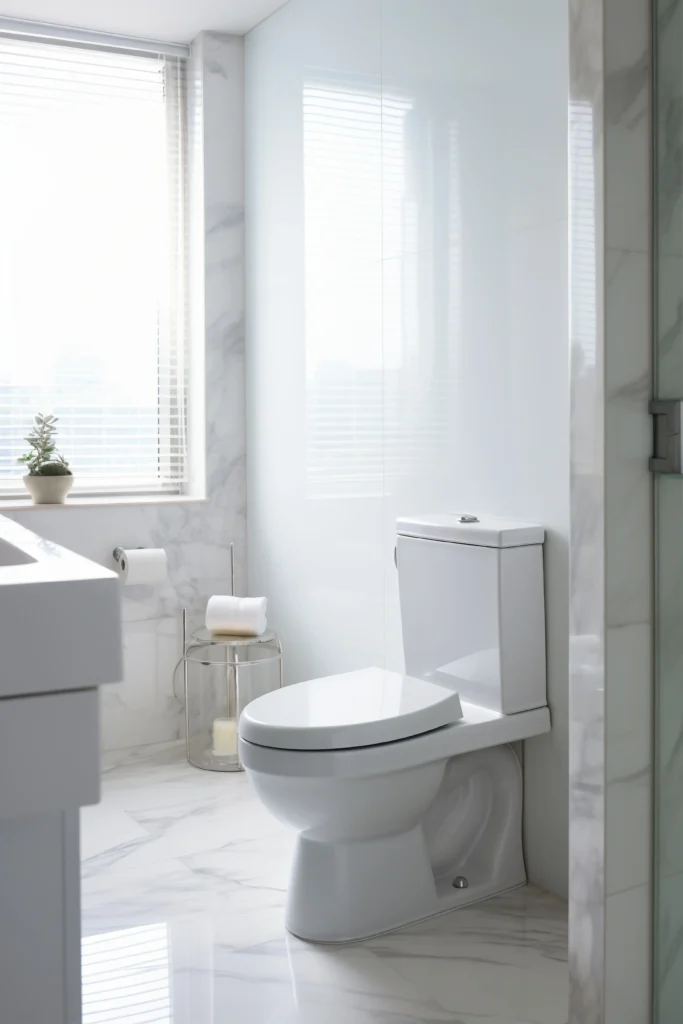 Bathroom banner